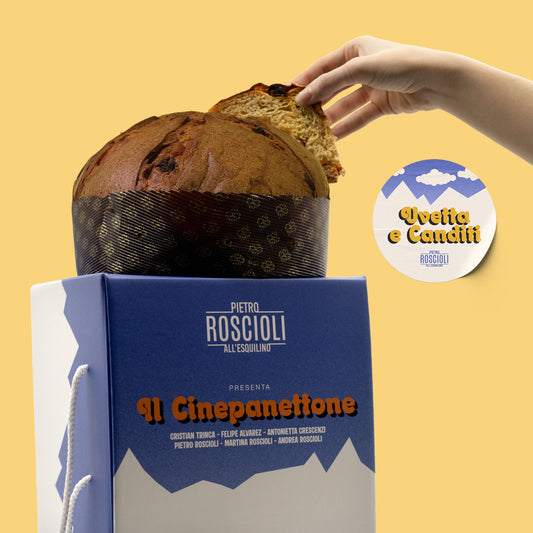 Cinepanettone con uvetta australiana e scorzette d’arancia candita - 1 kg